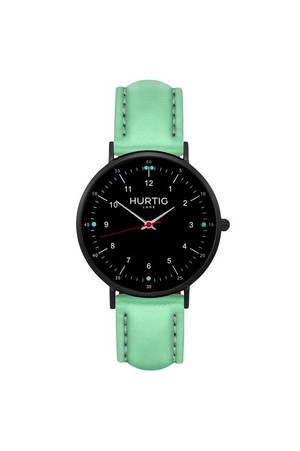 Moderna Watch All Black & Mint from Shop Like You Give a Damn