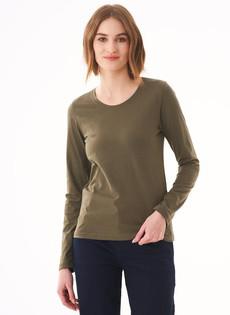 Muslin Top - Organic Cotton Bandeau Olive