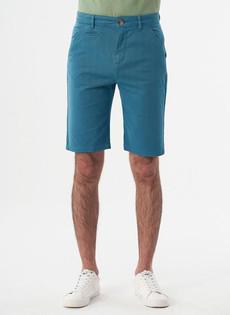 Chino Shorts Organic Cotton Blue via Shop Like You Give a Damn