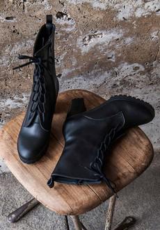 High Heel Boots Djuras Black via Shop Like You Give a Damn