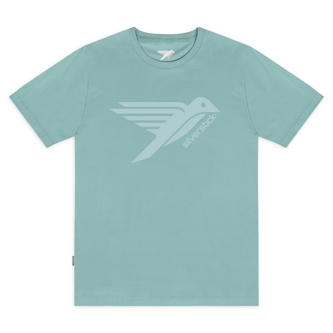 original logo organic cotton tee from Silverstick