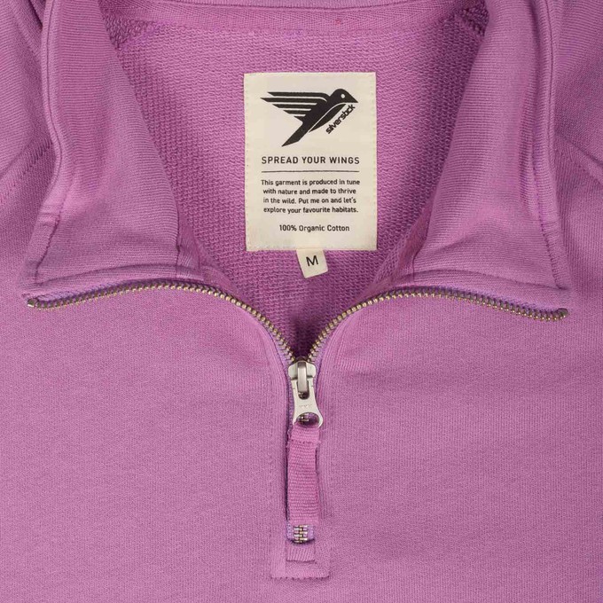 ventura organic cotton quarter zip from Silverstick