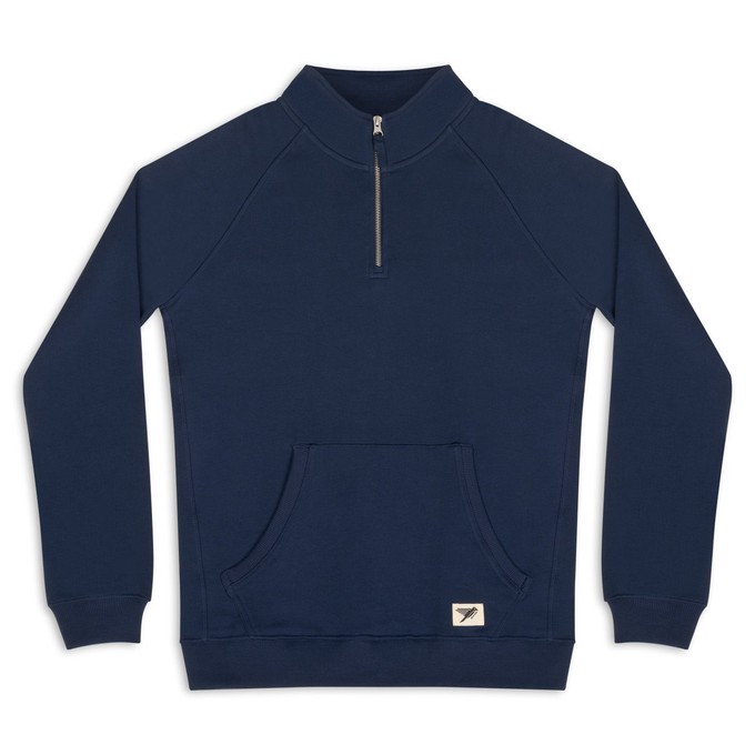 ventura organic cotton quarter zip from Silverstick