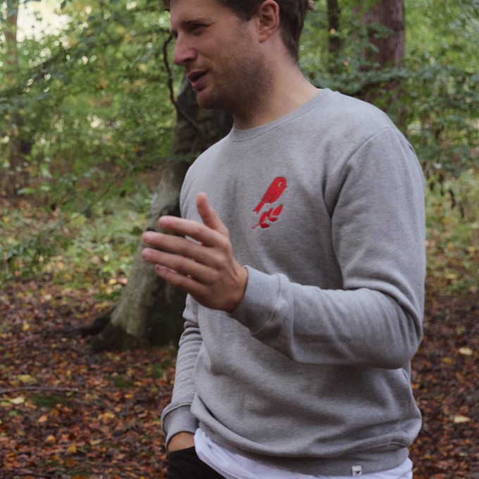 matt sewell red bird organic sweat from Silverstick