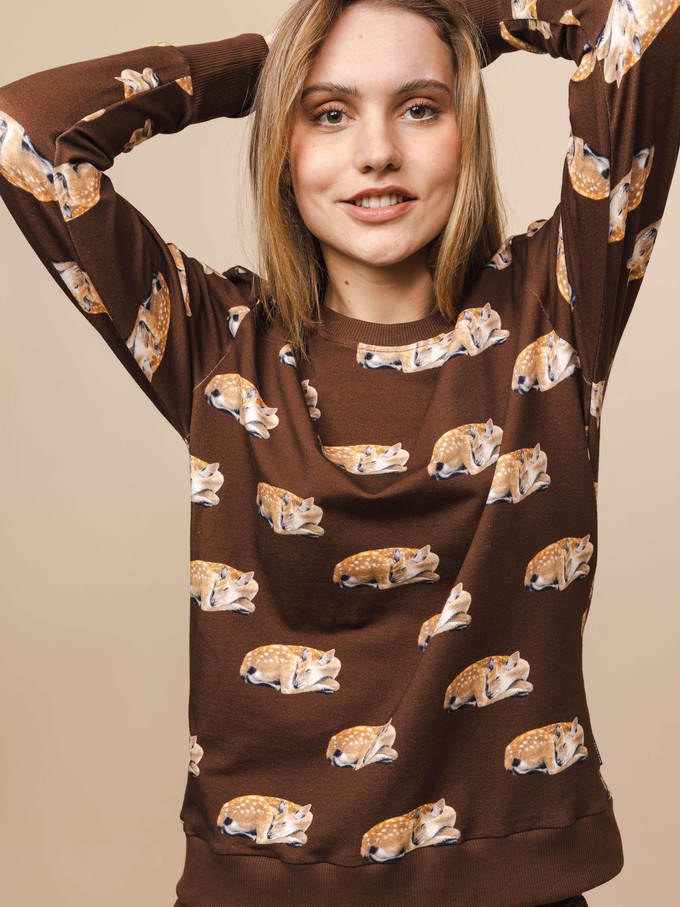 Sleeping Deer Sweater Women from SNURK