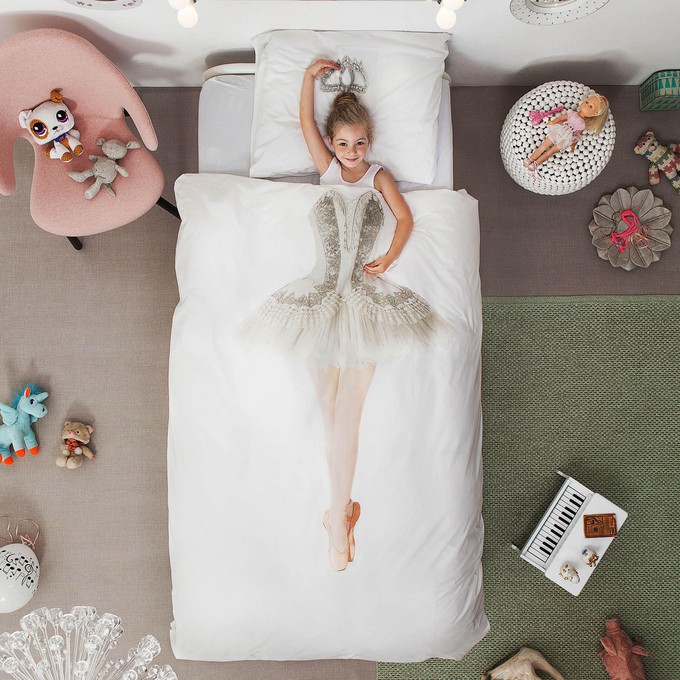 Ballerina pillowcase from SNURK