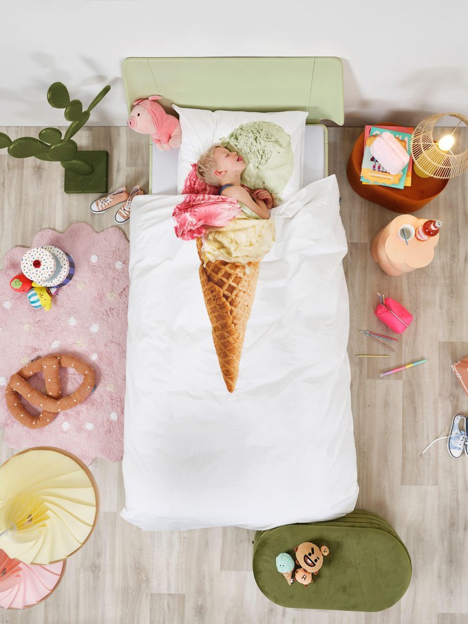 Ice Cream pillow case 60 x 70 cm from SNURK