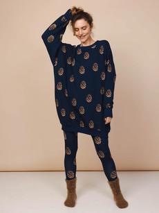 Pinecones Sweater Dress Women via SNURK