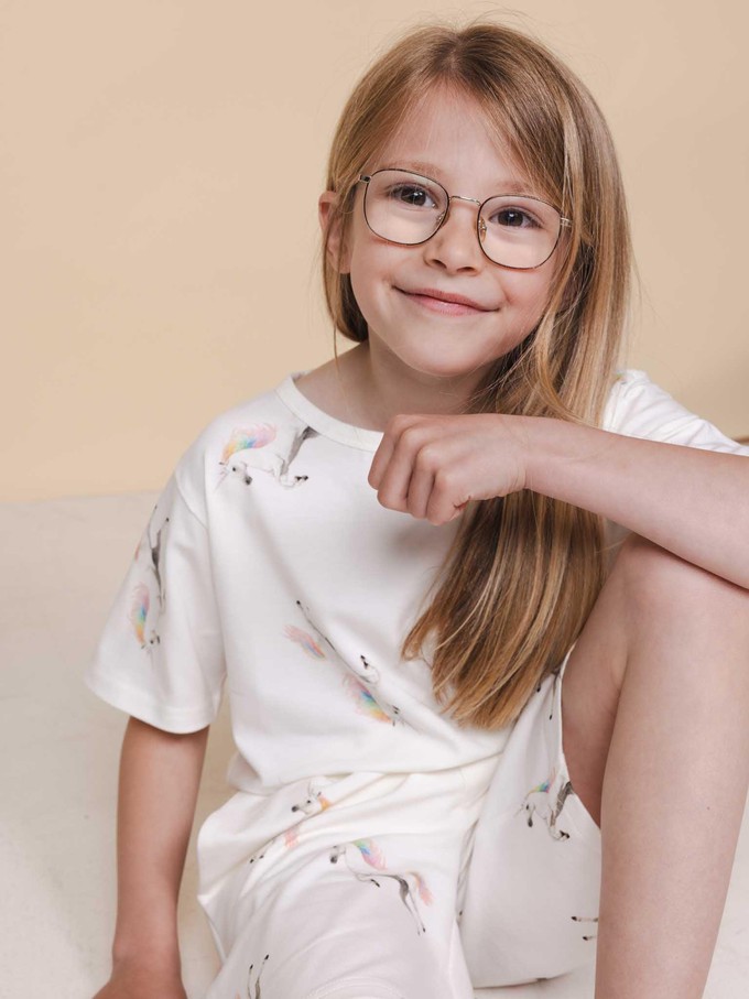 Unicorn T-shirt and Shorts Kids from SNURK