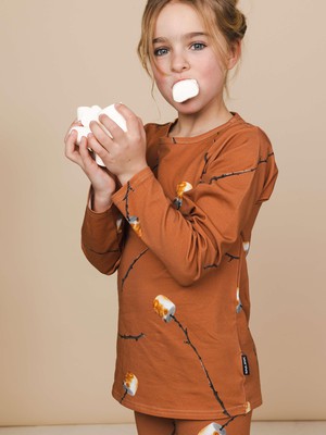 Marshmallow T-shirt long sleeve Kids from SNURK