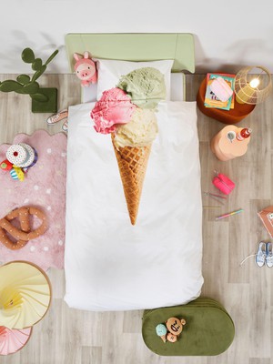 Ice Cream pillow case 60 x 70 cm from SNURK