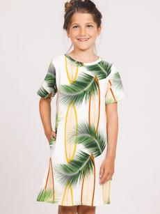 Surf Break T-shirt dress Kids via SNURK