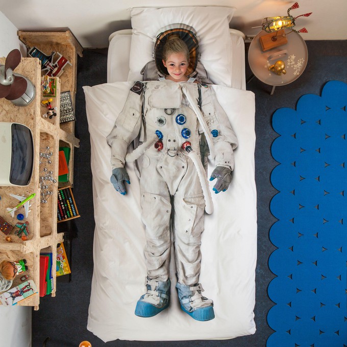 Astronaut pillow case 60 x 70 cm from SNURK