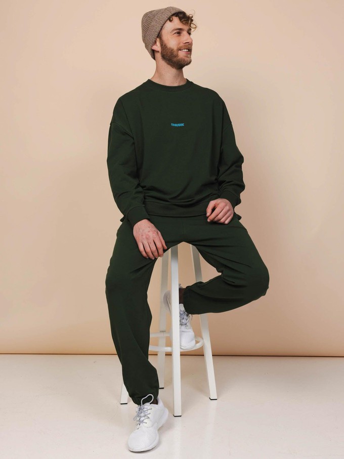 Dark Green Sweater and Pants set Unisex from SNURK