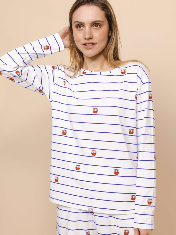 Ski Lift T-shirt long sleeve Women from SNURK