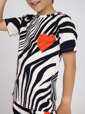 Zebra Love T-shirt Kids from SNURK