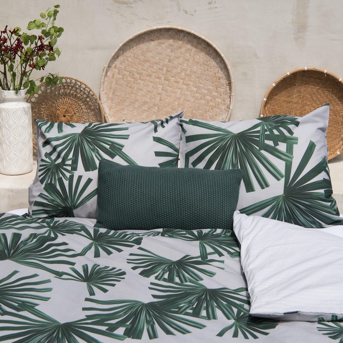 Fan Palm pillow case 60 x 70 cm from SNURK