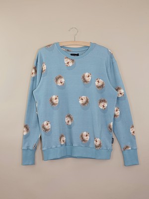 Hedgy Blue Sweater Women from SNURK