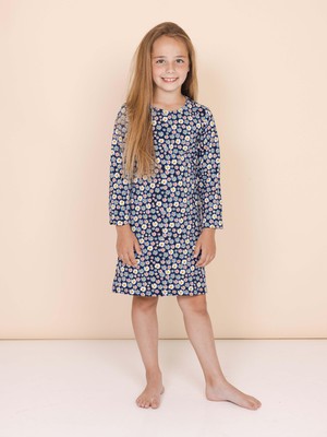 Daisy Dusk Dress long sleeve Kids from SNURK