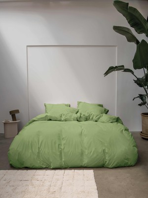 Green pillowcase from SNURK