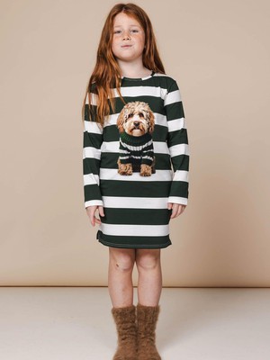 Labradoodle Longsleeve Dress Kids from SNURK