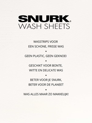 SNURK Wash Sheets from SNURK