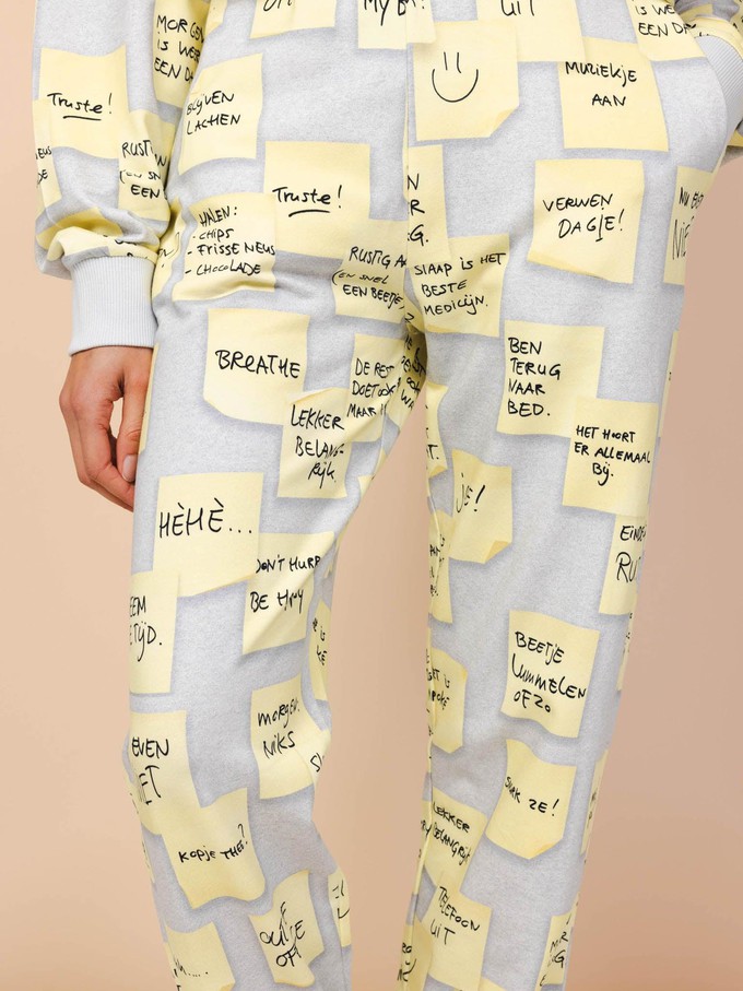 Note to Self Sweater and Pants set Unisex from SNURK