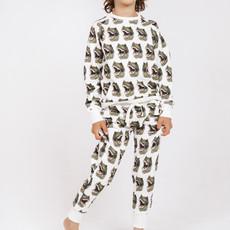 Dino sweater and pants for kids via SNURK