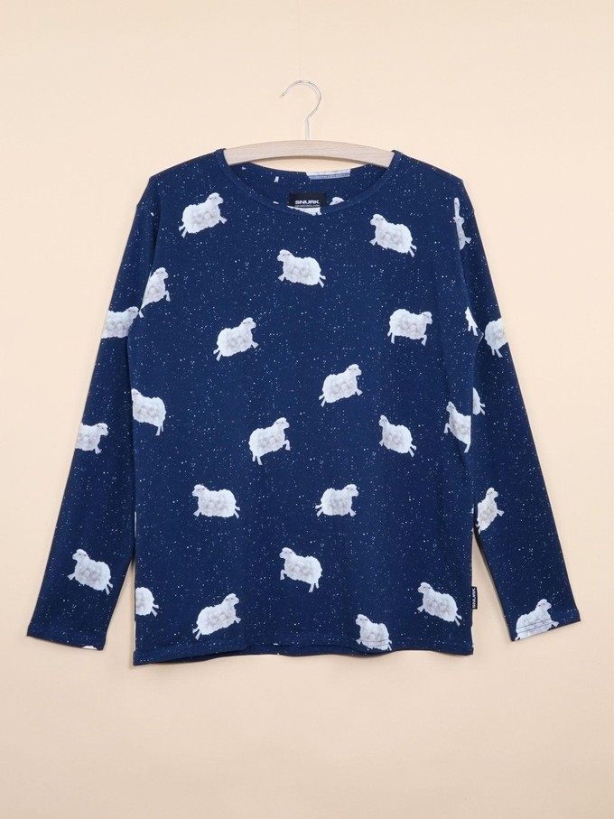 Counting Sheep Longsleeve T-shirt Women from SNURK