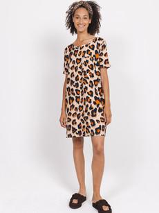 Paper Panther T-shirt dress Women via SNURK