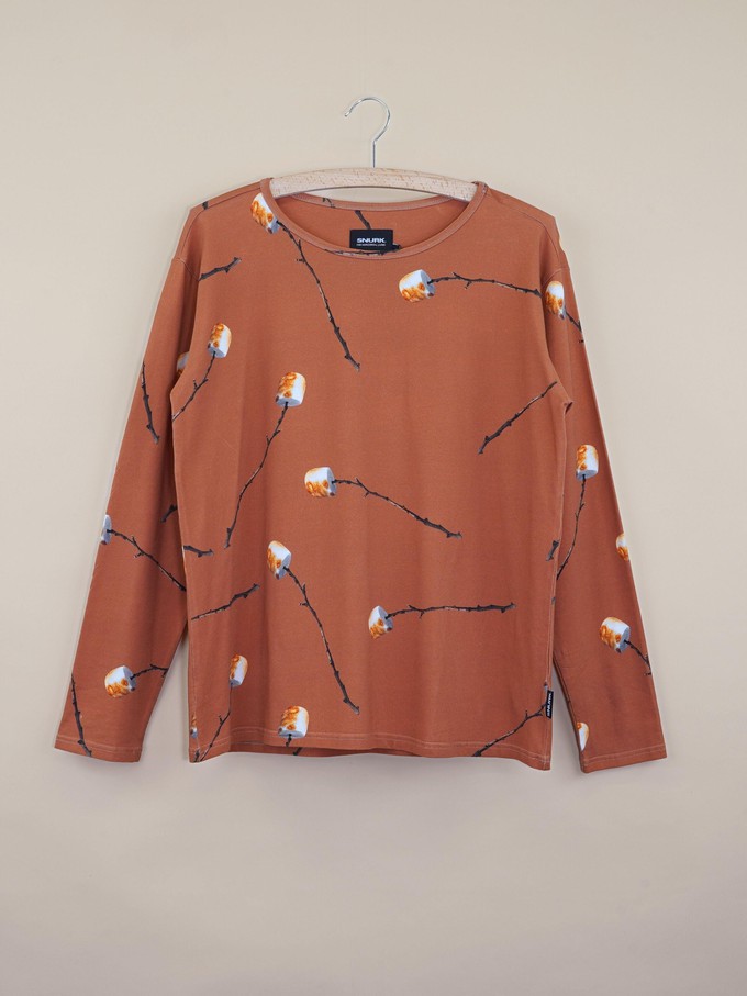 Marshmallow T-shirt long sleeve Women from SNURK