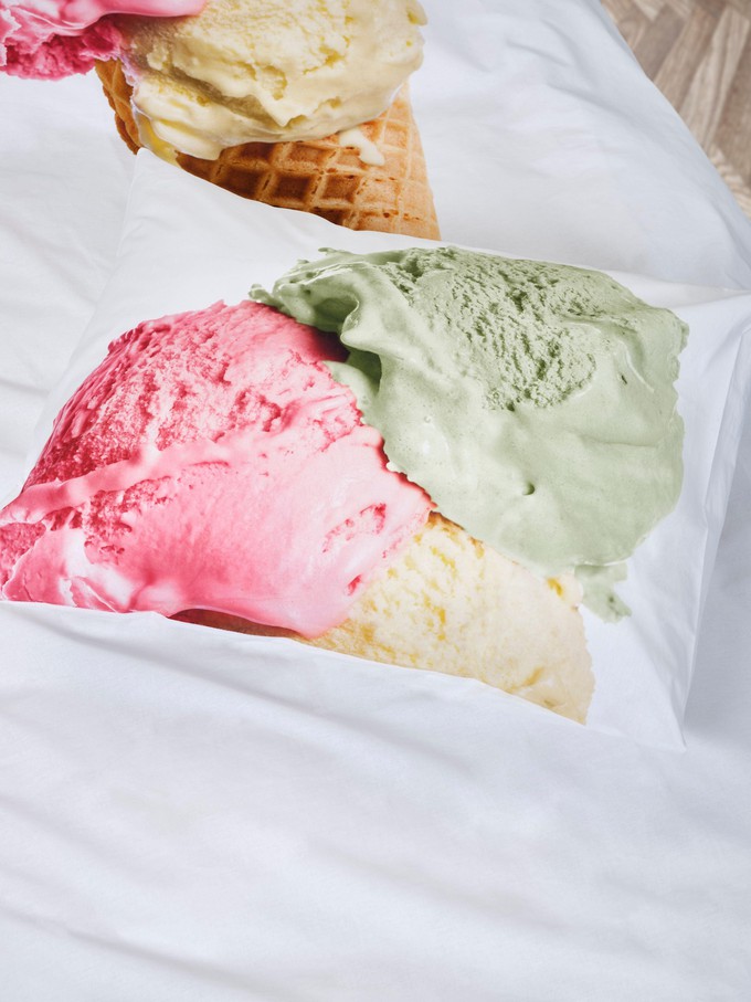 Ice Cream pillow case 60 x 70 cm from SNURK