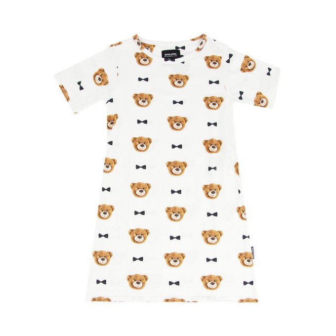 Teddy T-shirt Dress Kids from SNURK