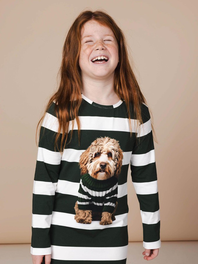 Labradoodle Longsleeve Dress Kids from SNURK