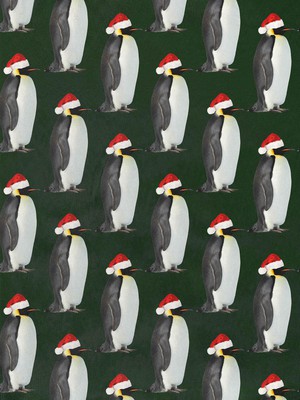 Penguin Xmas Sweater Dress Kids from SNURK