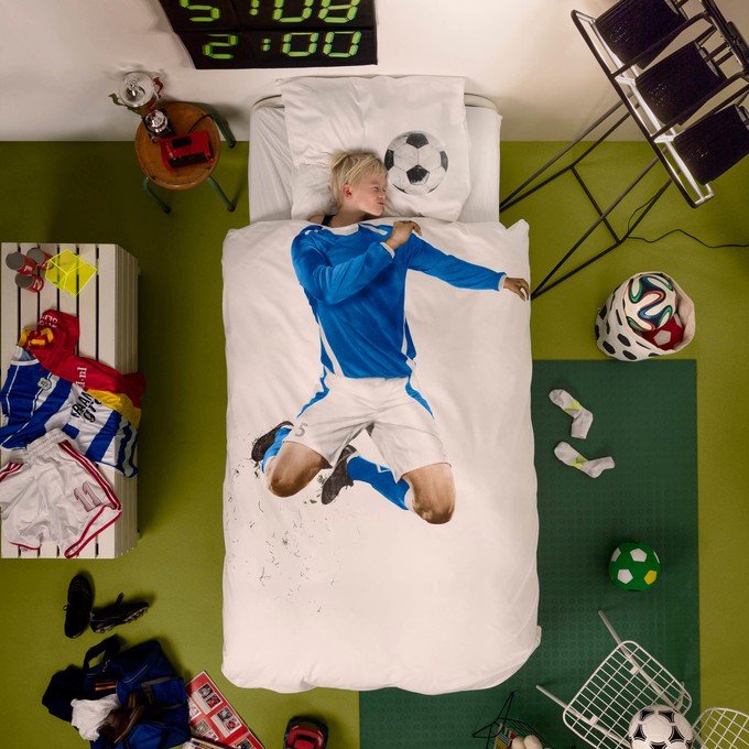 Soccer Champ pillow case 60 x 70 cm from SNURK
