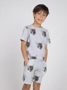 Ollie Cat Shorts Kids via SNURK