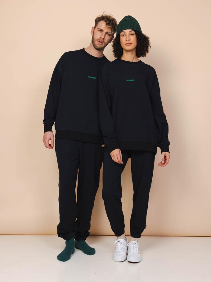 Black Sweater and Pants set Unisex from SNURK