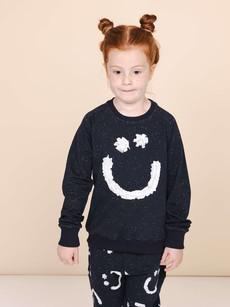 Smiles Black Sweater Children via SNURK
