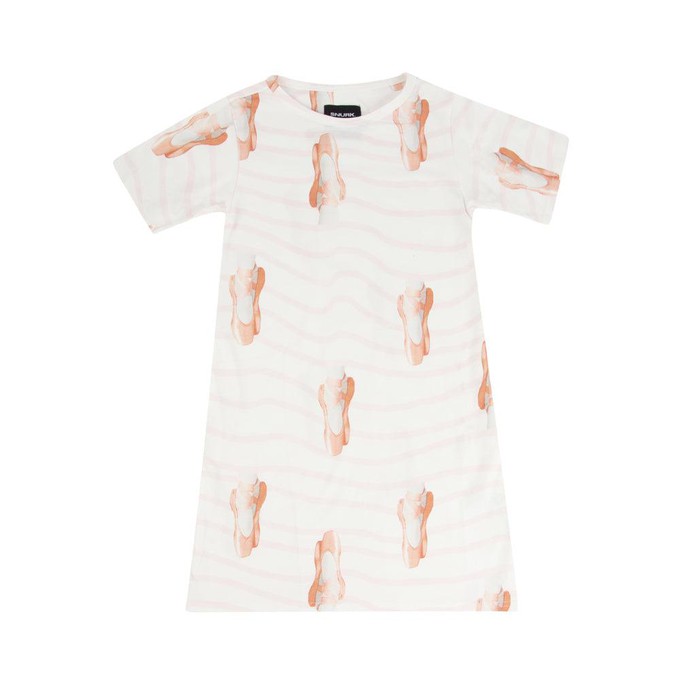 Ballerina T-shirt Dress Kids from SNURK