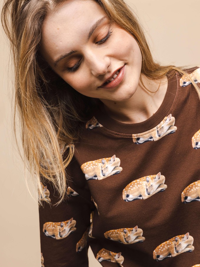 Sleeping Deer Sweater Women from SNURK