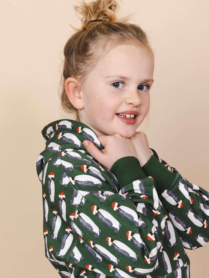 Penguin Xmas Oversized hoodie Kids from SNURK