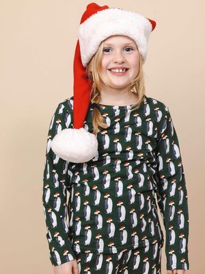 Penguin Xmas Longsleeve T-shirt Kids from SNURK