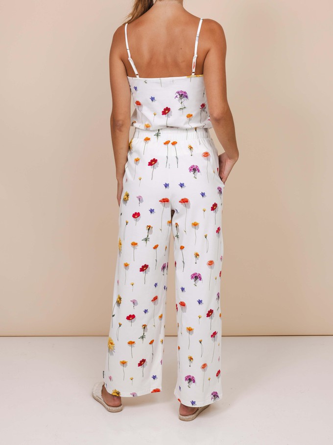 Bloom Strap Top and Wide Pants set Women from SNURK