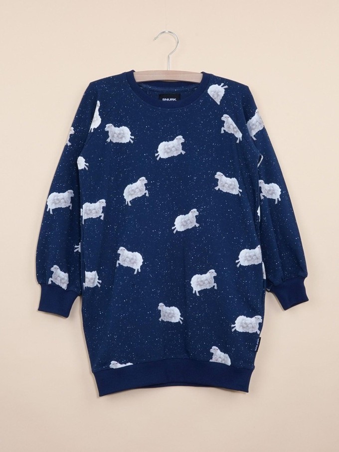 Counting Sheep Sweater Dress Kids from SNURK