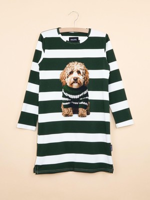 Labradoodle Longsleeve Dress Kids from SNURK