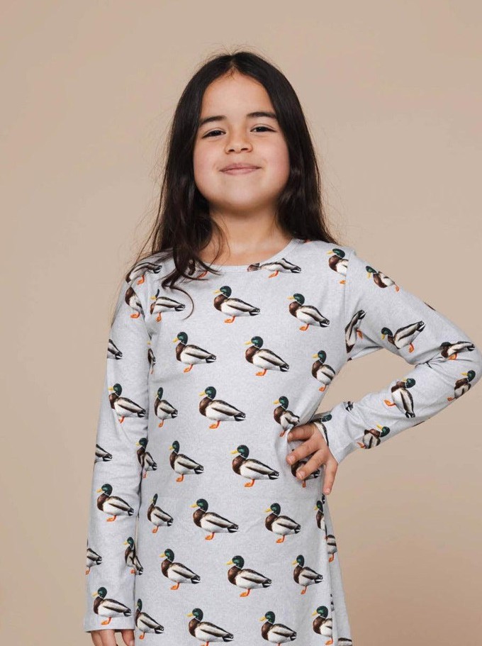 Quack! Longsleeve Dress Kids from SNURK