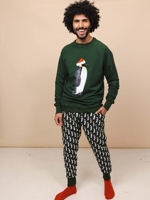 Penguin Xmas Sweater Men from SNURK