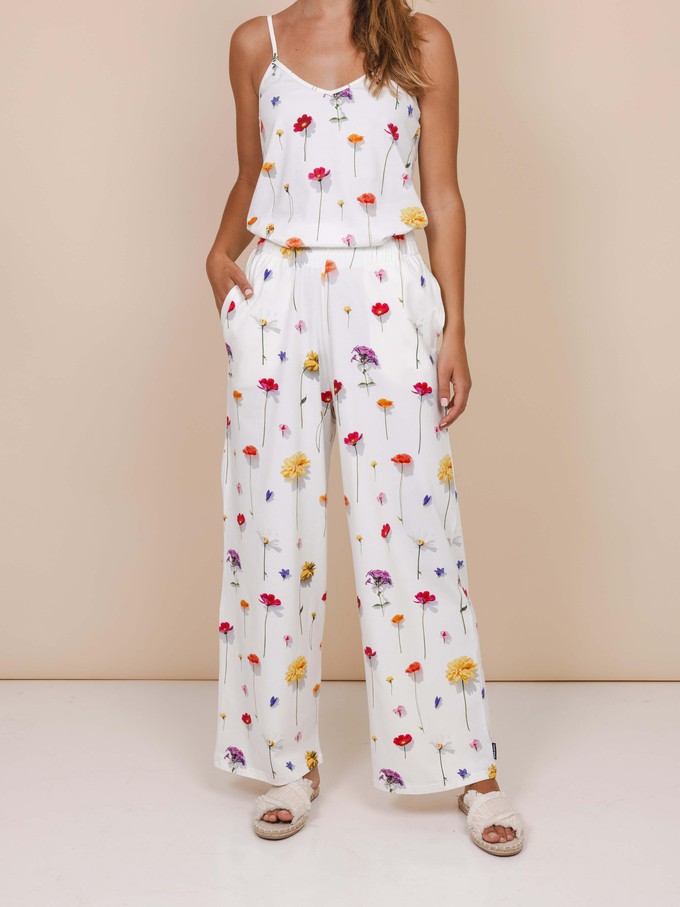Bloom Strap Top and Wide Pants set Women from SNURK
