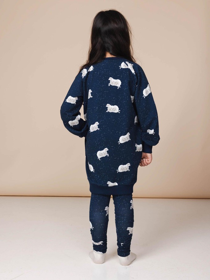 Counting Sheep Sweater Dress Kids from SNURK